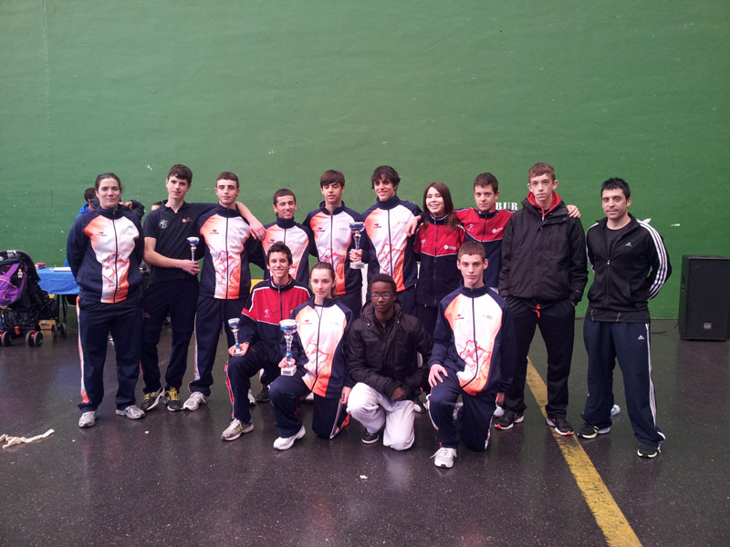 Seis metales para Navarra en el Open de Arrigorriaga